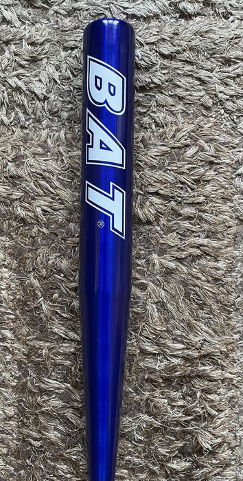 Bata de baseball din aluminiu albastru