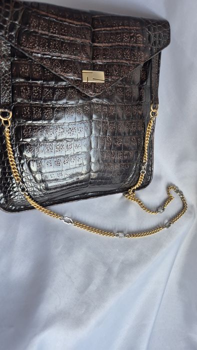 Geanta piele exotica crocodil/aligator