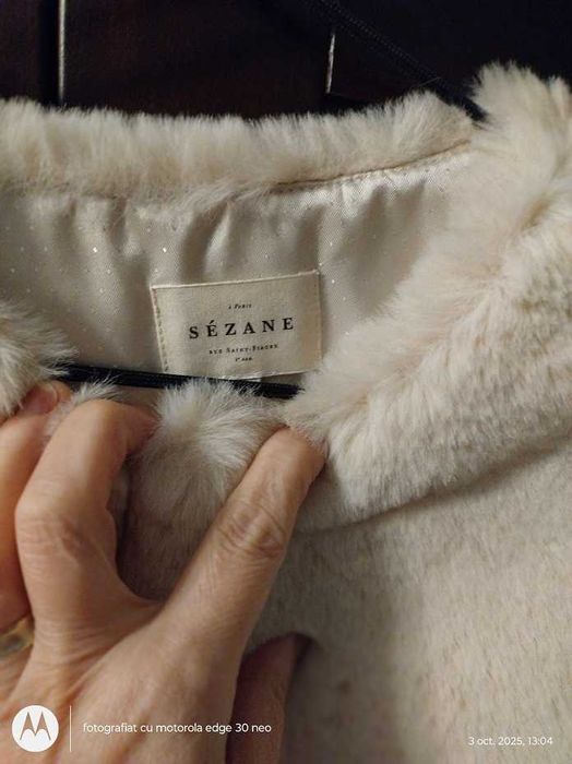 Blana sintetica Sezane, M/L, noua