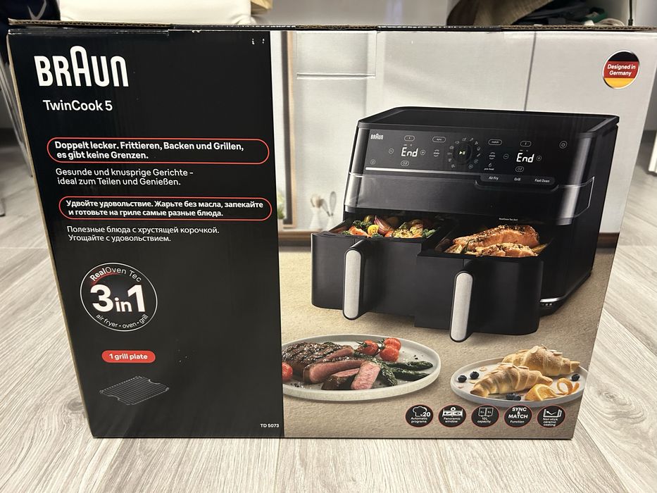 Vand friteuza dubla Braun TwinCook 5 TD5073