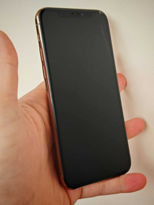 iPhone 11 Pro Battery 89% Отключен Нулиран Работещ / за части или за смяна на стъкло /