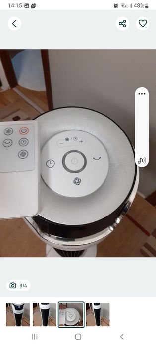 Vând ventilator turn Trotec.