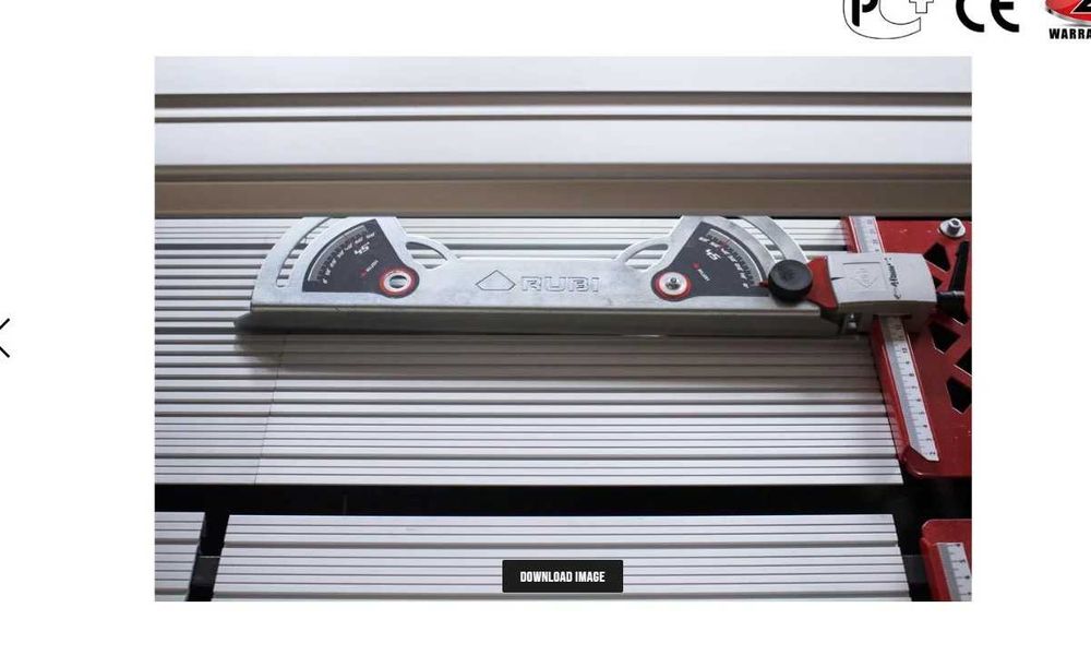 Masina de taiat gresie, faianta Masina de taiat gresie, faianta si placi 106cm, 1.1kW, DV-200 1000 230V-50Hz. - RUBI-54911