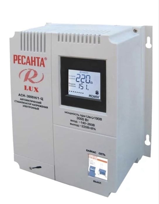 Пролам Стабилизатор напряжения Ресанта LUX АСН-3000Н/1-Ц