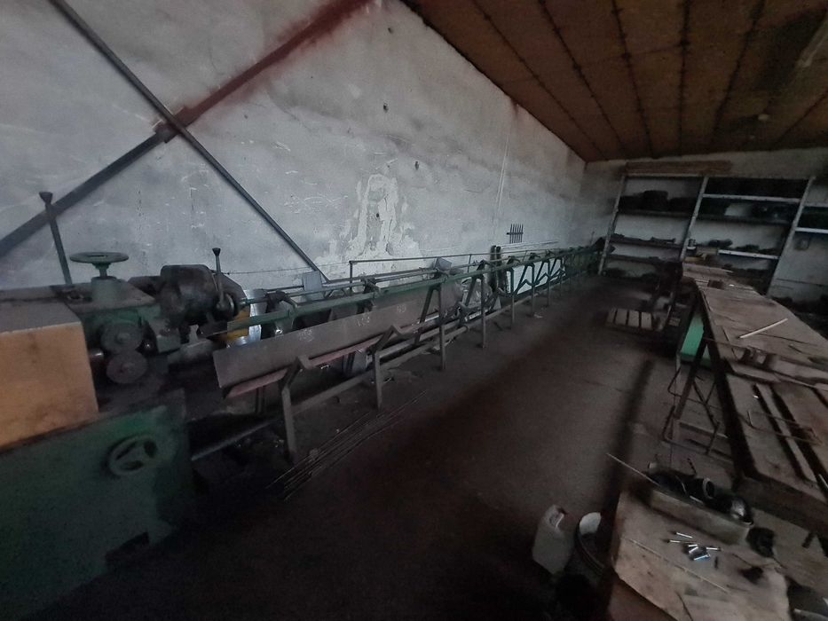 Арматурен двор и железарски цех.