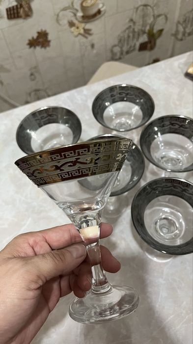 Стаканы под мартини 6 шт