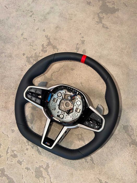 Volan M / Tesit / BMW ORIGINAL / Seria 1,3,4,5,6,7,8 / X3 / X4 / X6 / X6 / X7 / XM Distronic Traffic Jam/Incalzire/Vibratii/Padele