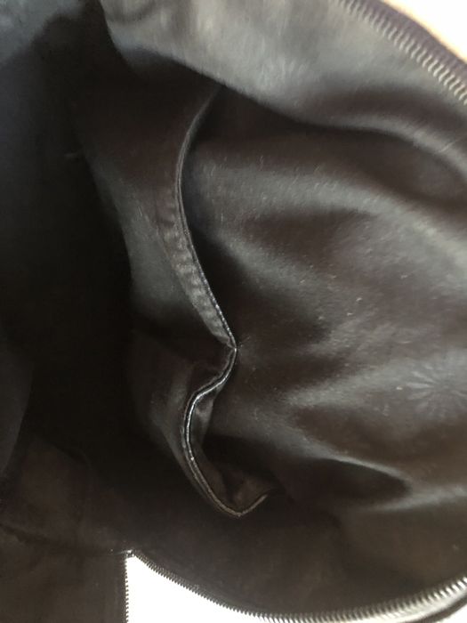 Дамска черна раница от естествена кожа