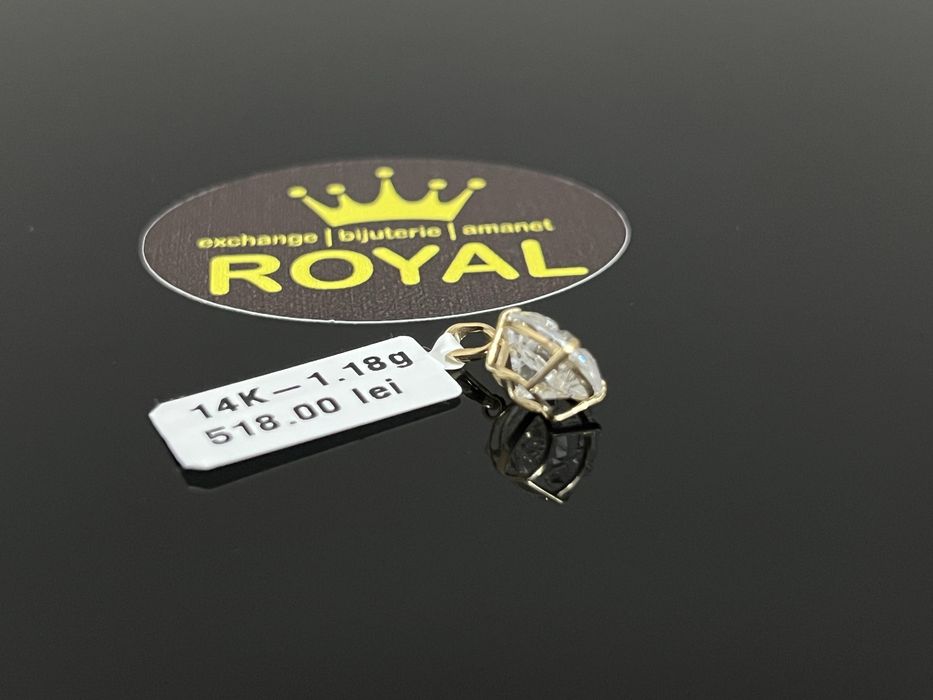 Bijuteria Royal CB : Pandantiv aur 14K 1,18 grame