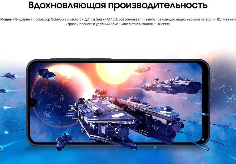 Новый запечатанный Samsung Galaxy A17 4G 6/128, Серый, 1 год, Вьетнам