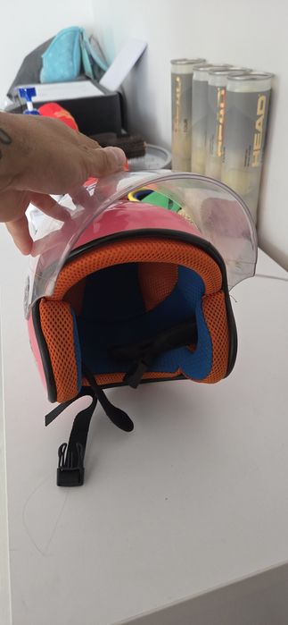 Casca Moto copii, pentru fete cu HelloKitty, marimea S-Xs