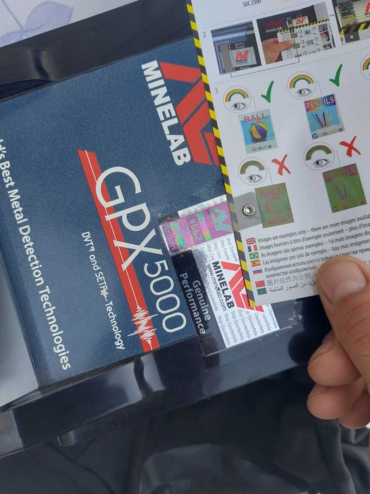 Металдедектор GPX 5000
