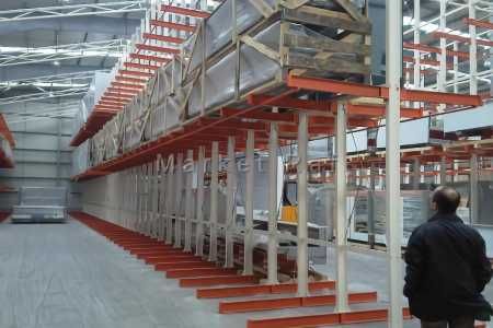 Ombor uchun stellaj, stelaj, Стеллажи для склада, стелаж, металл