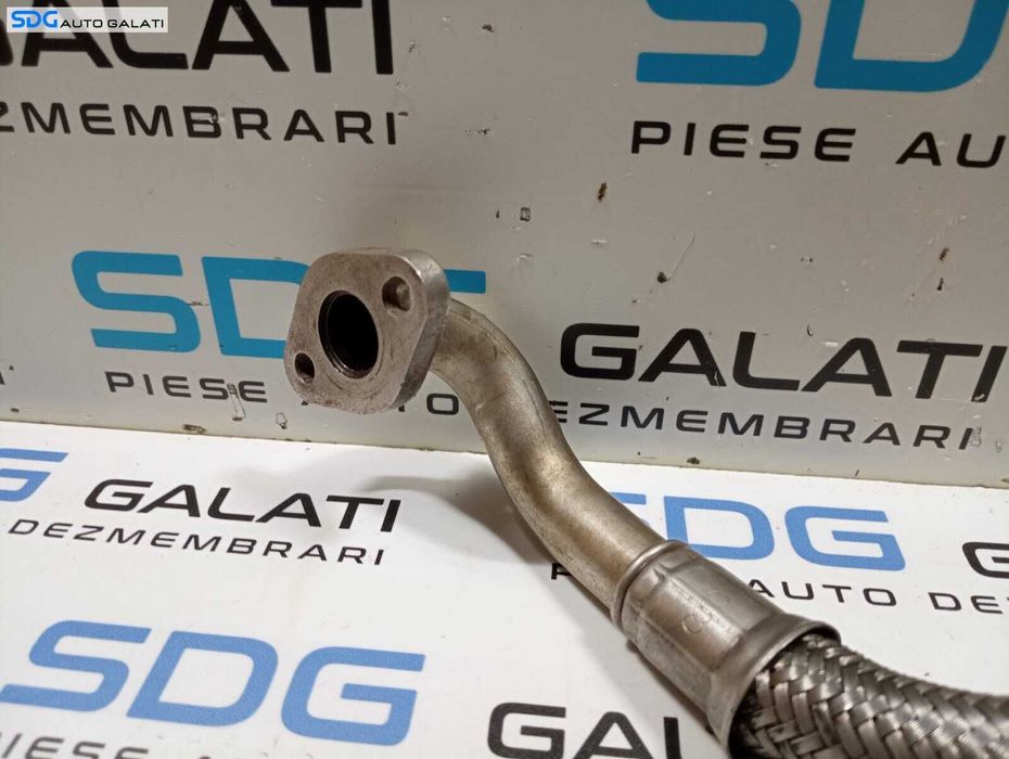 Conducta Teava Ulei Turbo Turbina Turbosuflanta Audi A4 B6 2.0 2001 - 2005 Cod 06D145735B [M4094]