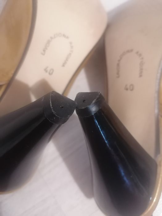 Pantofi dama italieni eleganti din piele, confectionati artizanal, 40