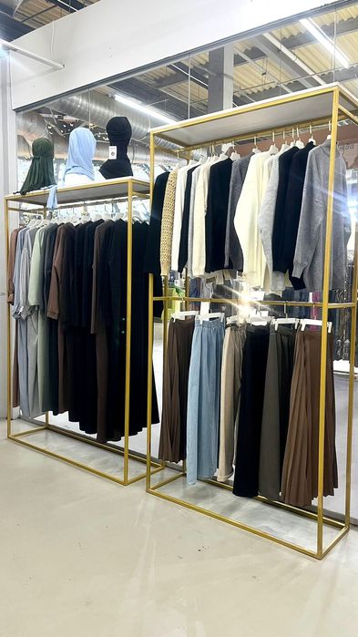 Для платьев, одежды, рейлы стойки вешала