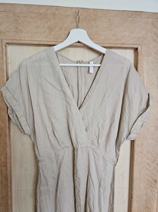 Ленена лятна рокля MANGO