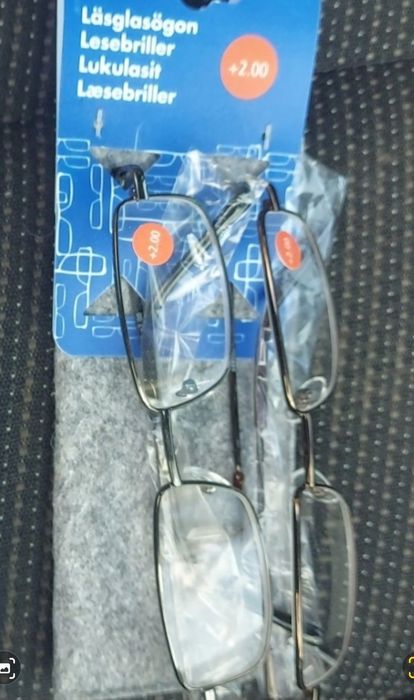 Ochelari de vedere +2 și +2.5, import suedia