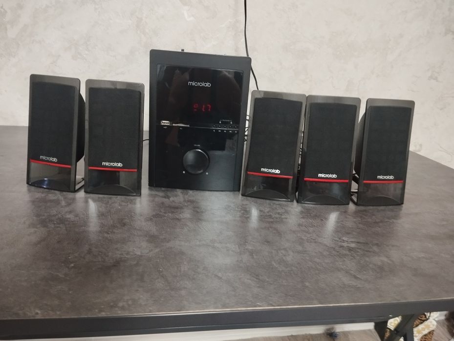 Microlab колонки 5.1