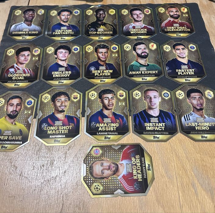 Карти на match attax 25 26 сезон