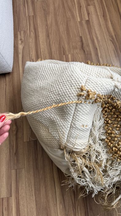 Пуф Zara home бохо стиль