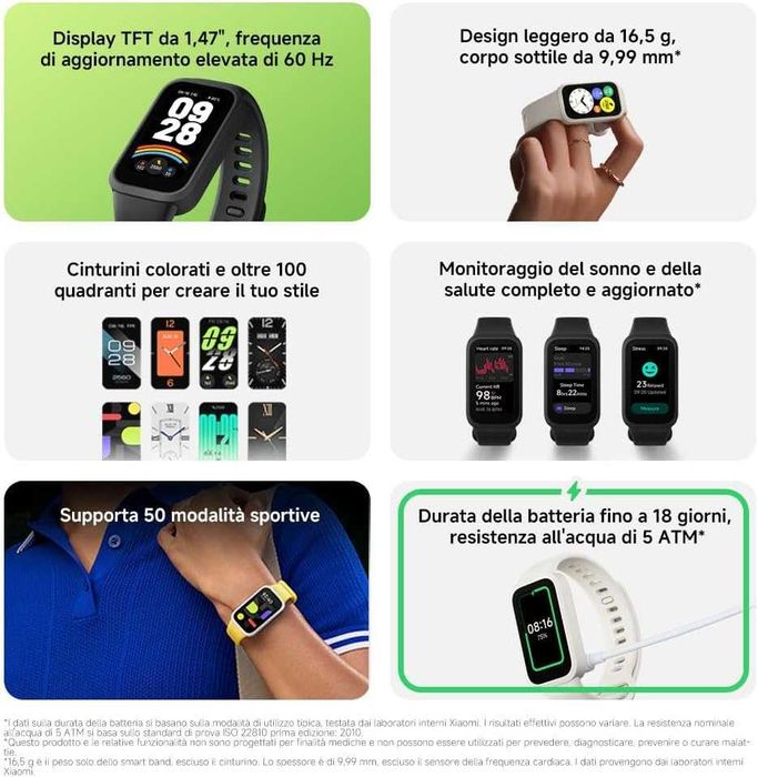 XIAOMI Smart Band 9 Active (розова)