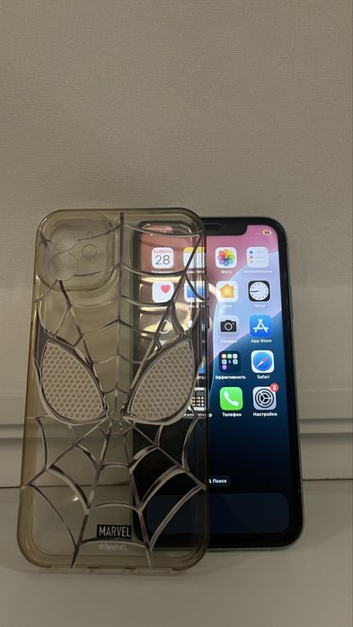 Iphone 11,в бирюзовом цвете
