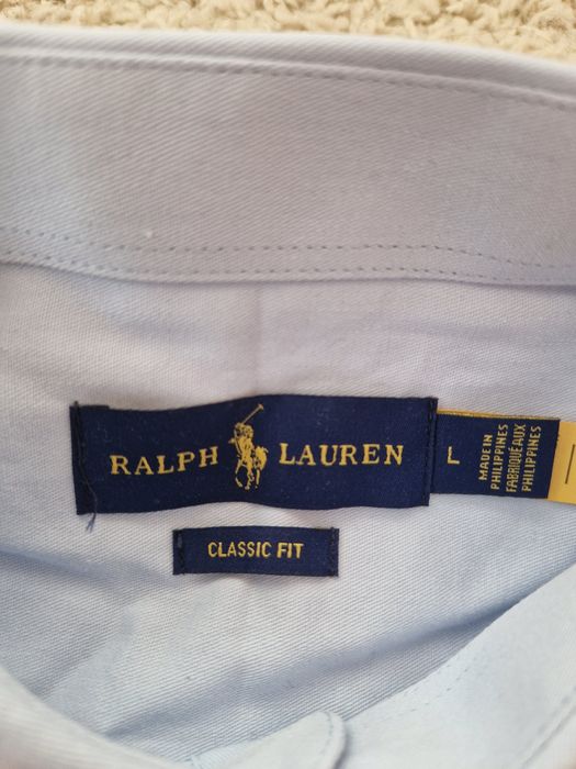 Синя риза Ralph Lauren - L