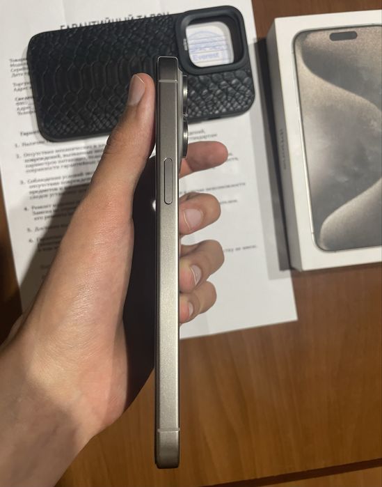 Iphone 15 pro max 99% 256gb идеал айфон 15 про макс