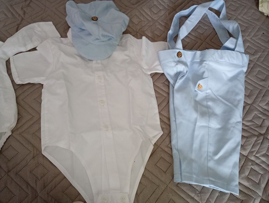 Costum băiat botez nou