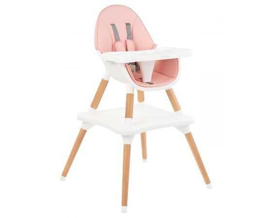 Kikkaboo Детско Столче за хранене Multi 3in1 Pink