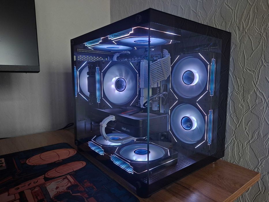 Игровой ПК на Intel Core i3-12100F и Intel Arc B570