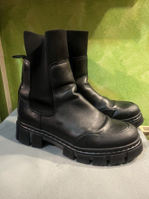 Ghete Tamaris din piele naturală