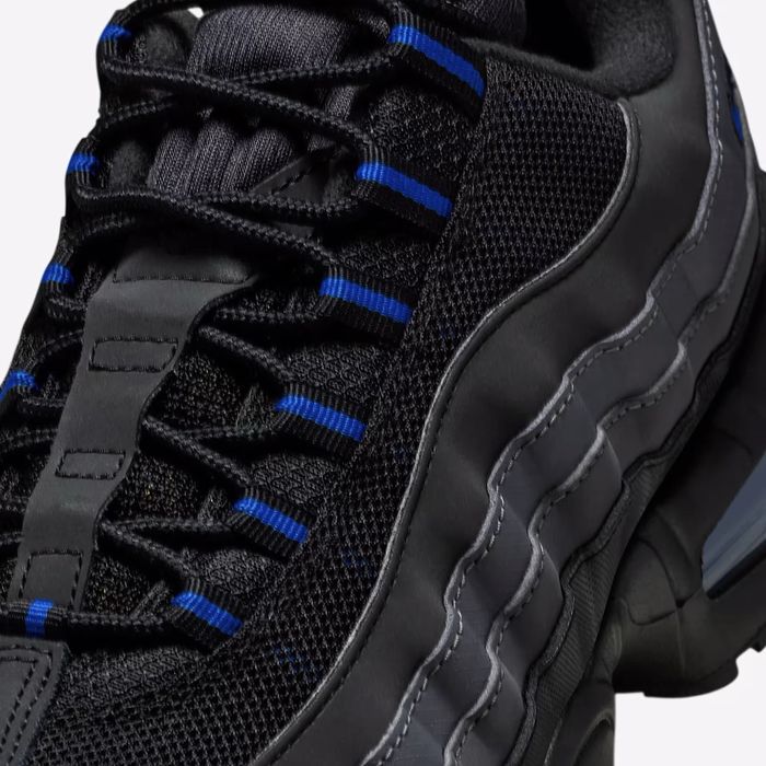 Nike Air Max 95 Big Bubble “Black Blue - Game Royal” Разпродажба