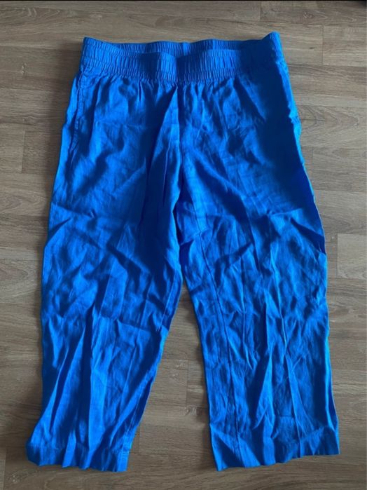 Pantaloni culotte din in S.Oliver noi, marime 44 (XXL)
