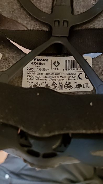 Cască MTB ST500 Negru Bărbați