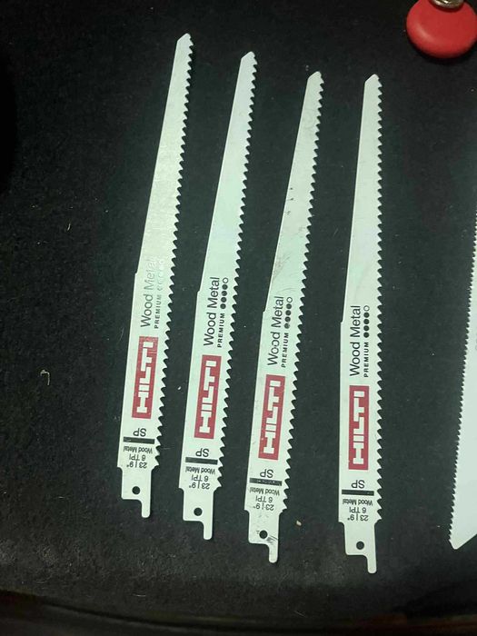 Hilti и Bosch ножове за саблен трион 10–14 TPI Universal (оригинални)