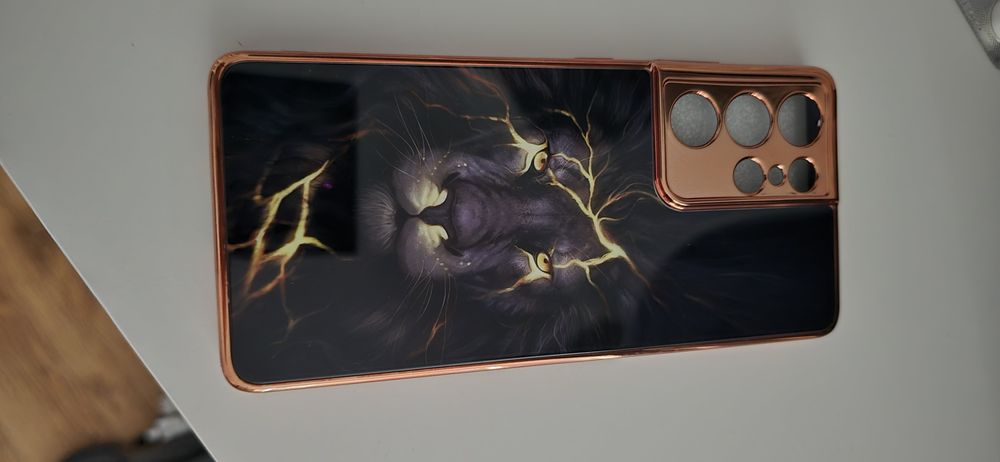 Заден протектор S21 ultra стъклен, силиконов и гел