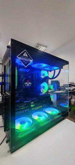Мощен Геймърски Компютър Ryzen 5 7500X3D/32Gb DDR5/1TB SSD Corsair/RTX 3070TI/WIFI & BT/Гаранция