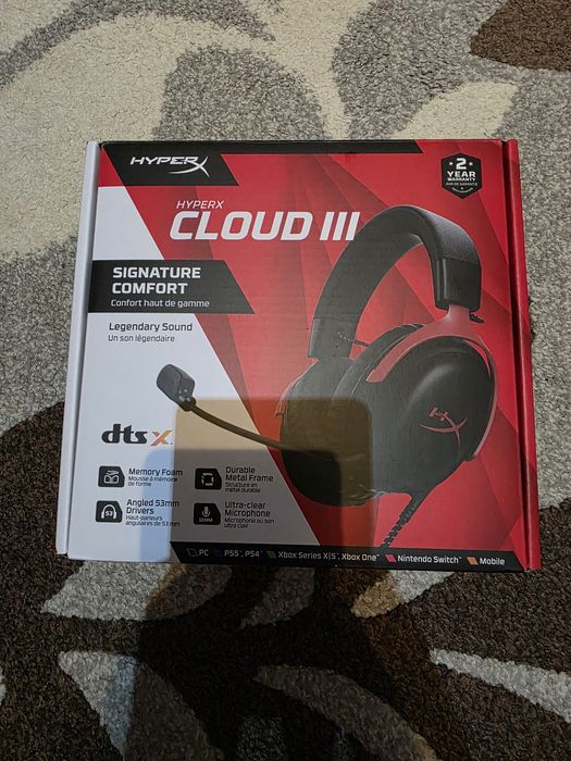 Casti gaming HyperX Cloud 3