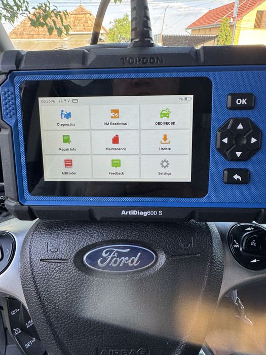 Tester auto multimarca Topdon Artdiag 600s