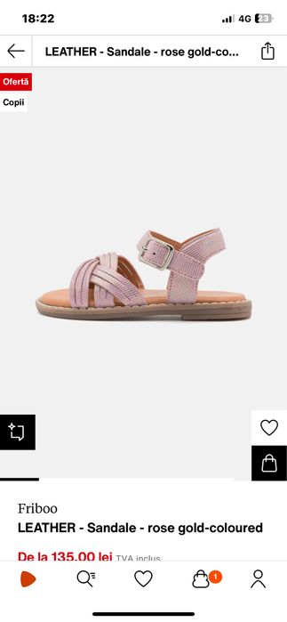 Friboo sandale piele noi marime 25