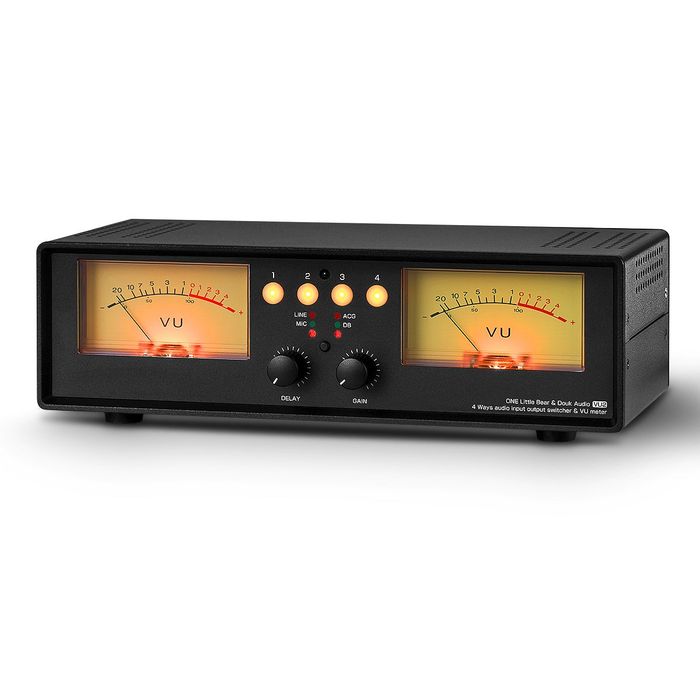 Douk Audio VU2 Audio Selector MIC + LINE (RCA)