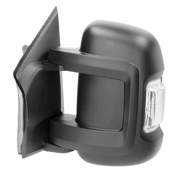 Oglinda exterioara Citroen Jumper, Fiat Ducato, Peugeot Boxer, 09.20prezent, Stanga, Crom, electrica, incalzire, carcasa neagra, Convex, View Max,