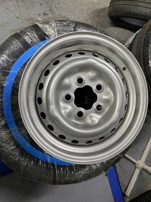 Jante 14 roti VW Transporter T1 T2 T3, jante Oe anv Noi 185HR14 white wall