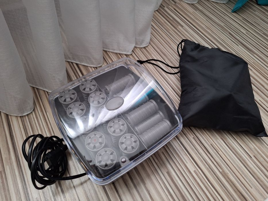 Trusă bigudiuri electrice.