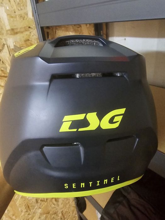 Casca TSG Sentinel Solid Color-Satin Blue Yellow