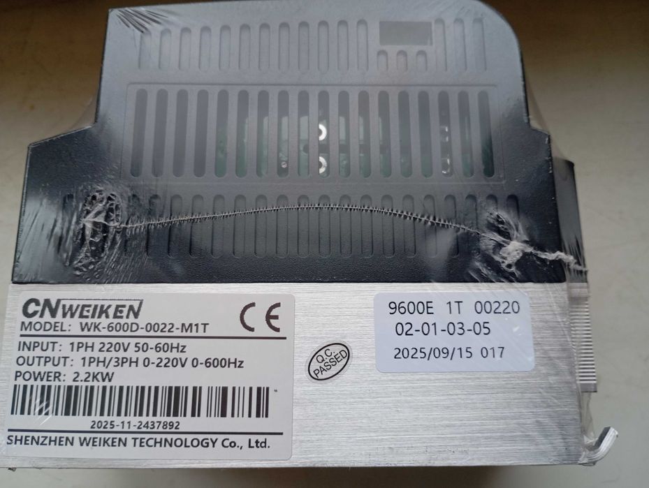 Преобразователь частоты 2,2 кВт 220В.