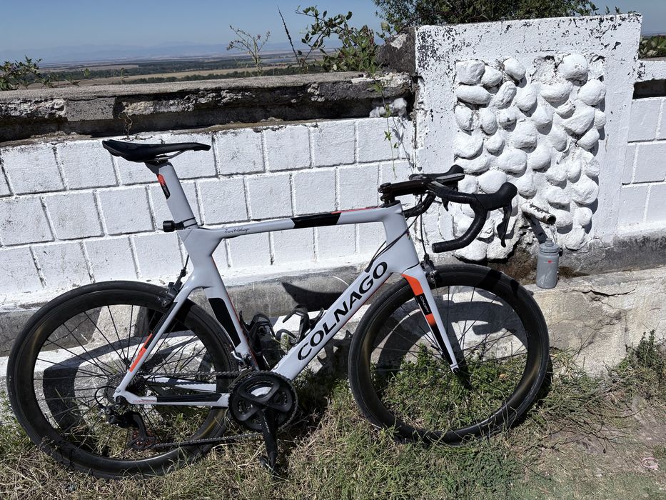 Dura ace монтаж, Капли,карбон, клинчър 50мм 1,5 кг, colnago frame,