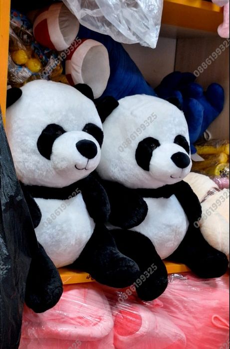 Голяма плюшена панда, 60см Голямо плюшено Мече, Плюшена играчка Панда